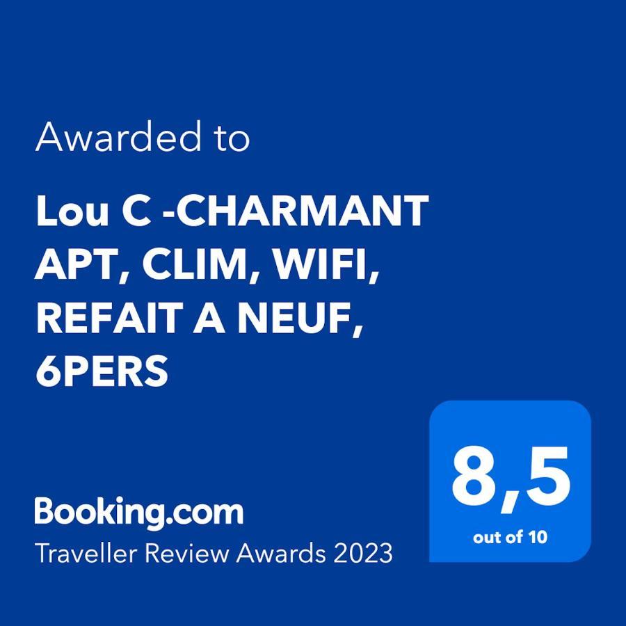 Lou C -Charmant Apt, Clim, Wifi, Refait A Neuf, 6Pers Ницца Экстерьер фото